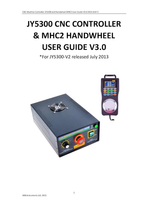 cnc machine controller jy5300-2|ModBus and MHC2 setup with JY5300.